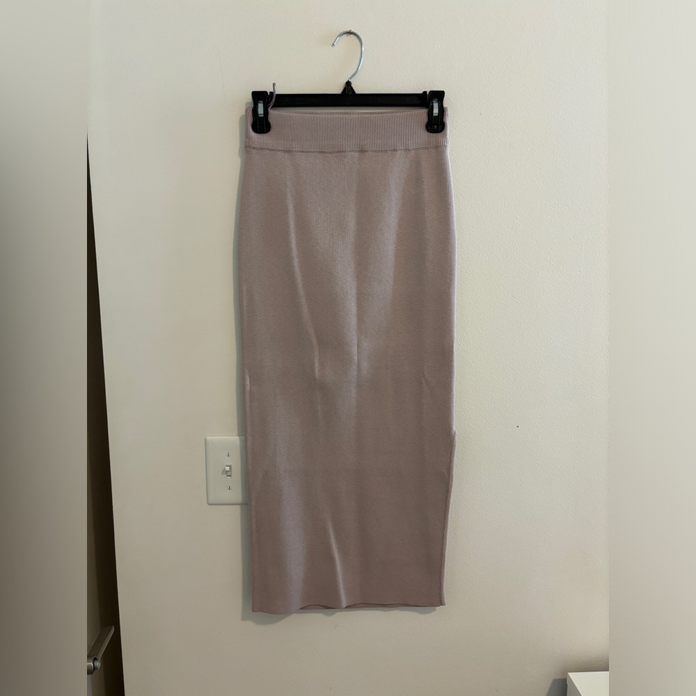 Miou Muse ~ Knit Midi Skirt
